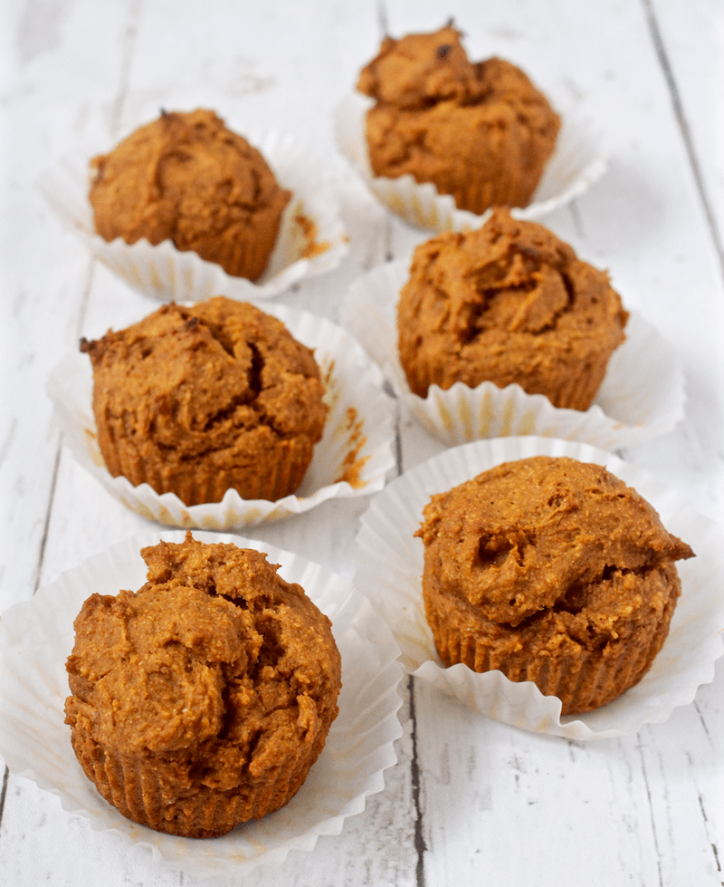 Peanut butter pumpkin muffins - Family Food on the Table