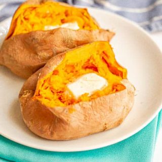 Microwave Sweet Potatoes - Family Food on the Table