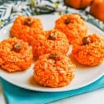 Pumpkin Rice Krispies (+ video) - Family Food on the Table