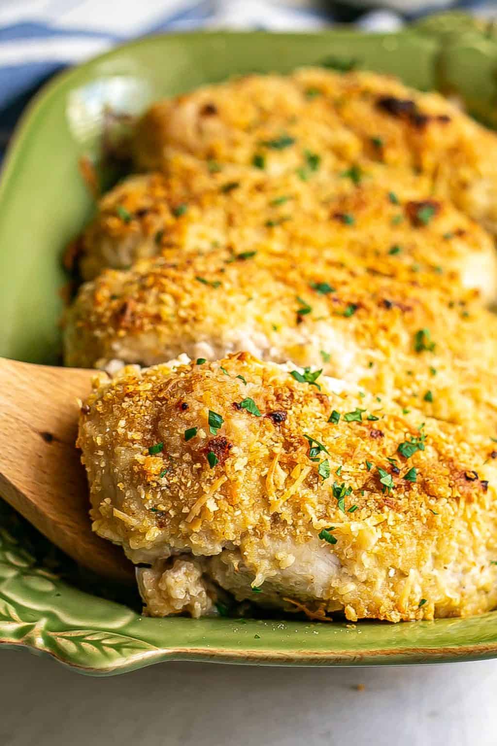 Baked Cheesy Chicken Breasts - Family Food On The Table