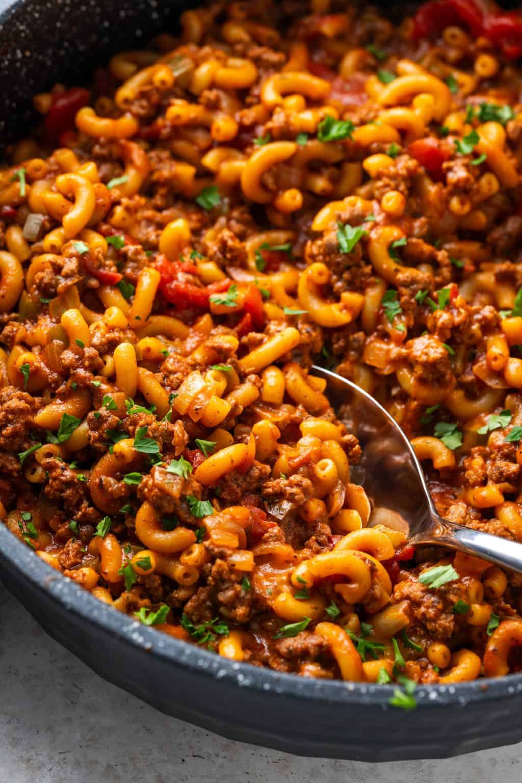 One-Pan Goulash - Family Food on the Table