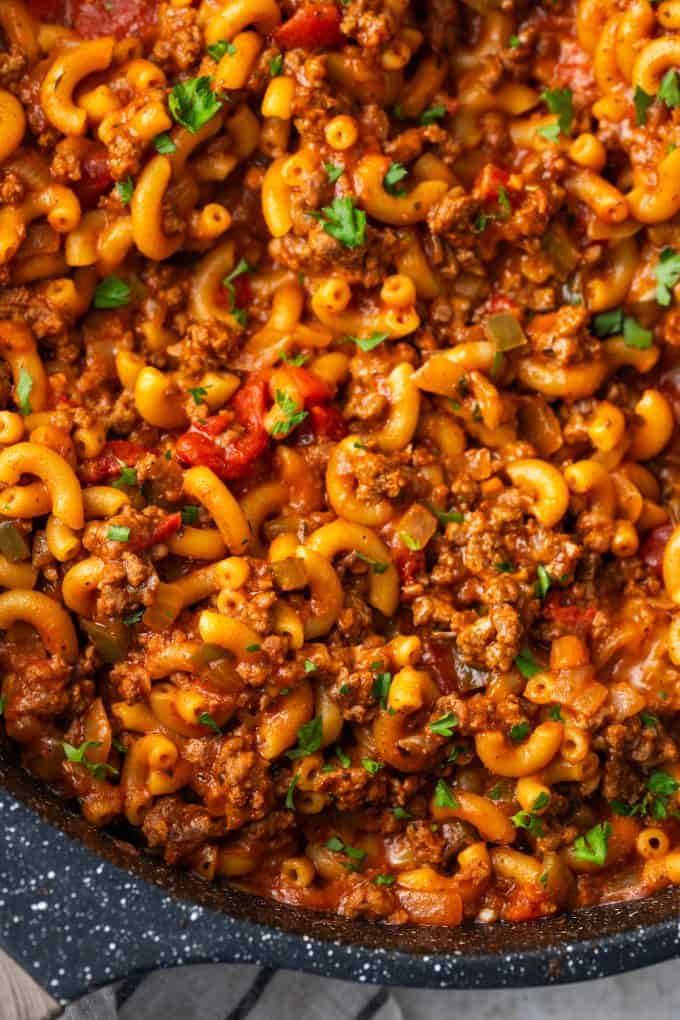 One-Pan Goulash - Family Food on the Table