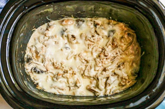 Slow Cooker Cream Cheese Chicken - Family Food On The Table